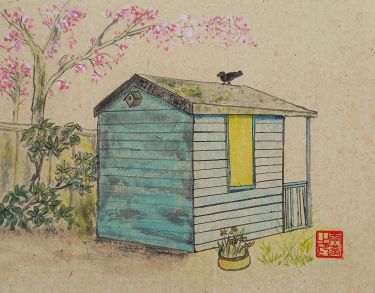 I painted the Shed by Pat J.jpg